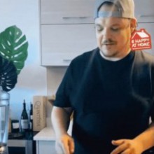Miami chef Brad Kilgore in a series of cooking videos he published to TikTok